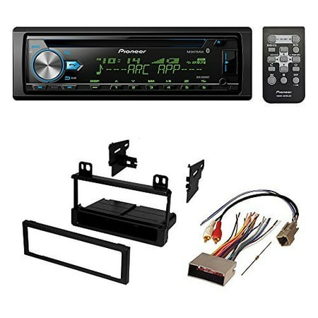 Car Radio Stereo CD Player Dash Install Mounting Trim Bezel Panel Kit + Harness For Select Lincoln Ford Mercury Vehicles 1998-2008