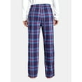thumbnail image 3 of U.S. Polo Assn. Men’s Plaid Polyester Lounge Pajama Pants, Coronet Blue, 3 of 5