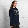 thumbnail image 4 of Workout Hoodie, Boxing, MMA, GYM GEAR, Unisex Hoodie (Navy, 2XL), 4 of 4