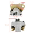 thumbnail image 5 of Front Left Right Brake Calipers with Pads Front Brake Caliper Assembly Set of 2 for 2005 2006 2007 Polaris Ranger 500 700 LE XP TM, 5 of 5