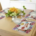 thumbnail image 4 of Ambesonne Cartoon Place Mats Set of 4, Birthday Party with Animals, Standard Size, Multicolor, 4 of 6