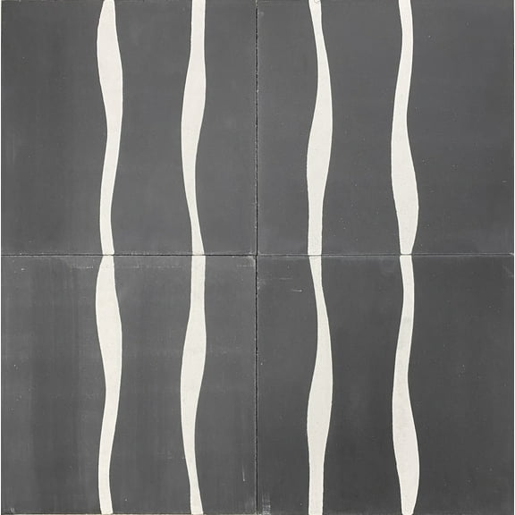 Koni Cement Tile Series KCT 12 Regular 8 in X 8 in Handmade Cement Tile (7.11 sq ft/Box)