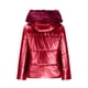 thumbnail image 4 of Abrigo y chaquetas informales con capucha de manga larga para mujer, abrigo de invierno con capucha y plumón cálido, chaqueta cortavientos, abrigo para mujer, 4 of 5
