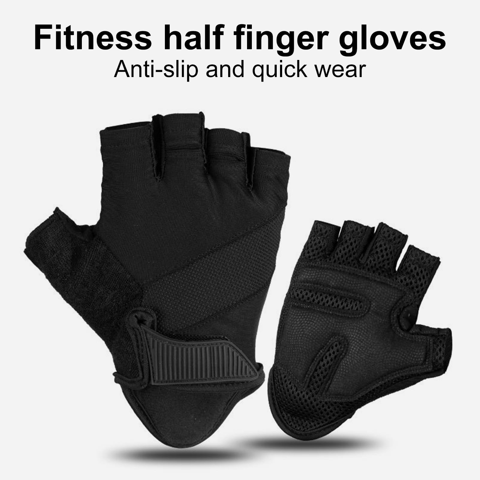 Hanging Pull-ups Fitness Black, Pink, Purple Training B-Forest Workout Gloves for Men Women Fingerless Gloves for Weightlifting 