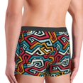 thumbnail image 3 of KLL Geometry Men's Cotton Boxer Briefs Underwear-Large, 3 of 8