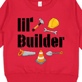thumbnail image 3 of Inktastic Lil Builder Future Construction Worker Toddler Sweatshirt, 3 of 4