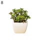 thumbnail image 2 of Gwong Decoración hogareña Flor artificial Planta suculenta Potería Pot Bonsai Inicio Balcón Decoración de escritorio Gwong 21037992, 2 of 7