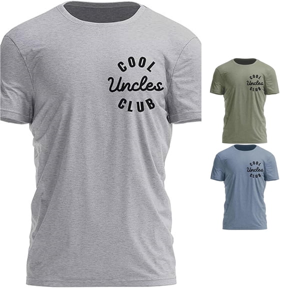 LIIPEE Summer Short Sleeve Tees For Men Letter Printed Crew Neck Casual T Shirts Male Comfortable Breathable Versatile Tshirt,M