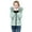 Mint Green, variant on Girls Kids Winter Coats 𝖶aterproof Long Puffer Jacket Thicken Fleec𝖾 Lined Ski Parka Detachable F𝗎r Hooded Insulated Snow Coat Cold Weather Outerwear