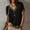 *Army Green, variant on ClodeEU Women's V-Neck Color Block Short Sleeve T-Shirt,Casual Loose Fit Top Army Green,Women's Plus L