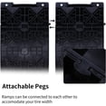 thumbnail image 4 of GarfatolRv Tire Saver Ramps WH 300 Rubber Tire Saver Ramps - Black 4 Pack, 4 of 6