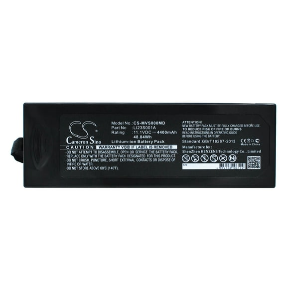 Battery for Mindray PM7000 PM8000 VS800 WATO EX-20 EX35 EX-35 EX-65 LI23S001A