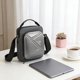 thumbnail image 1 of Bolso bandolera para hombre, mochila de negocios, almacenamiento, portátil, gran capacidad, pequeño bolso de , bandoleras para trabajo Gris, 1 of 7