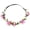 Pink, variant on CXHEGBEJ Women Boho Faux Flower Crown Floral Headband Wreath Festival Party Wedding Bridal Tiaras Fairy Headpiece Garland Hair Accessories Decorated