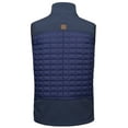 thumbnail image 3 of Little Donkey Andy Men’s Lightweight Puffer Vest, Warm Outdoor Sleeveless Jacket for Hiking Travel Running Blue M, 3 of 6