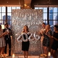 thumbnail image 4 of Globo Mokesova 2026, 40 cm, feliz año nuevo, plateado, 4 of 7