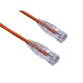 thumbnail image 2 of Axiom BENDnFLEX Ultra-Thin - Patch cable - RJ-45 (M) to RJ-45 (M) - 2 ft - UTP - CAT 6 - snagless - orange, 2 of 2
