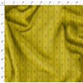 thumbnail image 4 of Soimoi Yellow Poly Georgette Fabric Red Berries & Stripe Decor Fabric Printed Yard 42 Inch Wide, 4 of 5