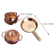 thumbnail image 2 of Shisuyan Indoor Decor Mini Kitchen Cooking Set Golden 1 Set 2.0x1.1x0.2in, 2 of 8