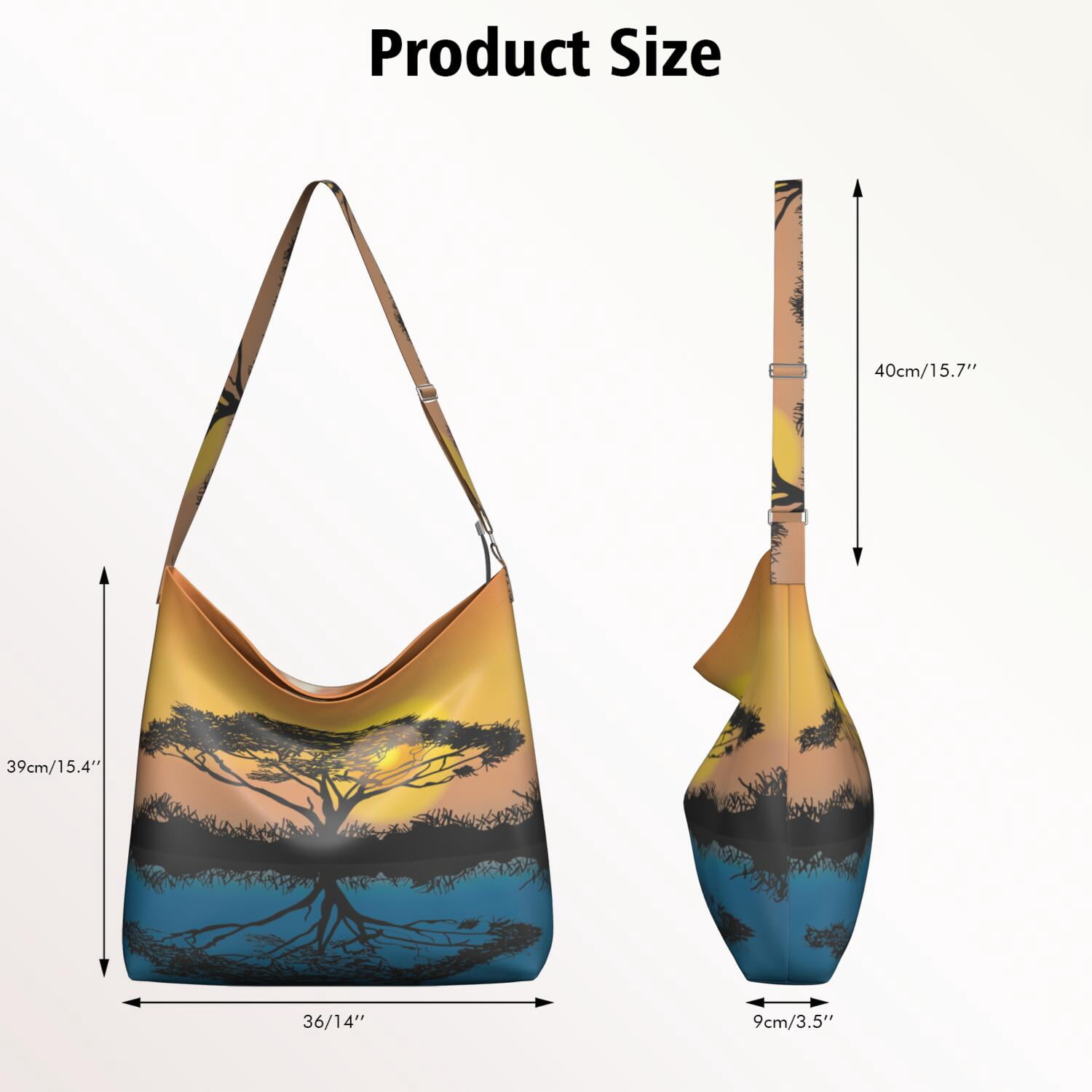 Stylish Women's Crossbody Purse for Daily Carry Work & Trip Lightweight Spacious Design