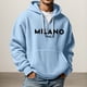 thumbnail image 1 of WILLBEST Sudaderas para Hombre Sudadera con Capucha Forrada, Jersey Suave y Cómodo, Informal, De Manga Larga, para Exteriores, Atlética, Ligera, Cálida, para Invierno y Otoño XXXGrande, 1 of 3