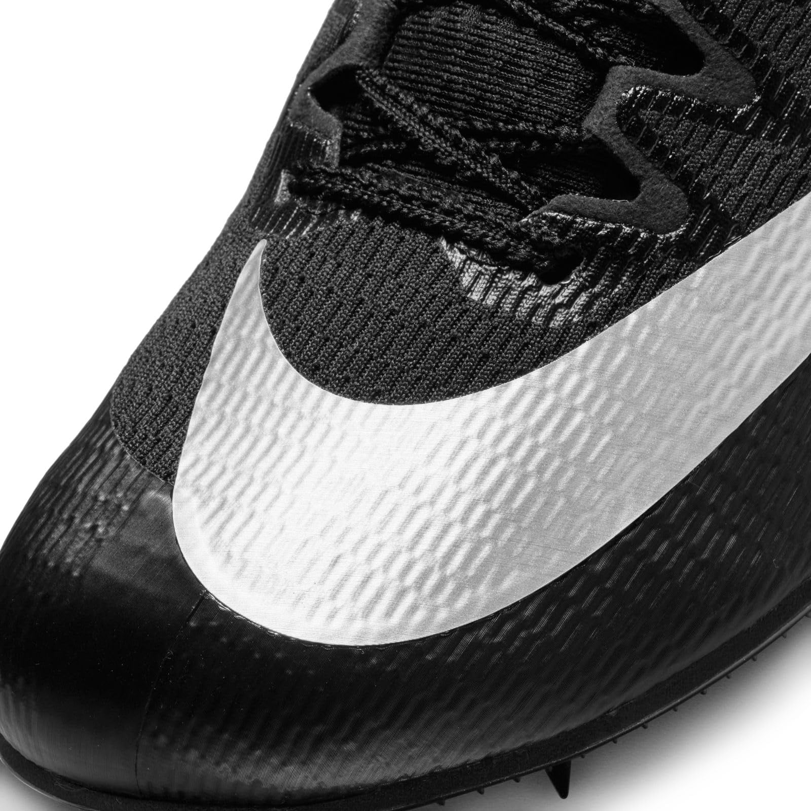 Nike Zoom Rival Sprint Track and Field Shoes (Black/Silver, M11.5/W13.0, D)