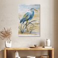 thumbnail image 2 of Elephant Stock Blue Heron I Wall Art - Vertical Canvas Wall Art - Living Room Wall Decor - Animal Canvas - Blue And Orange Decor By Nan - 24" x 36", 2 of 4