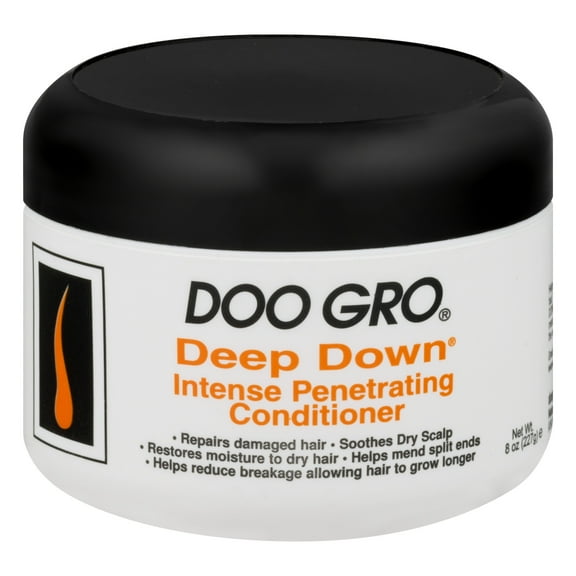 Doo Gro Deep Down Intense Penetrating Conditioner 8oz, All Hair Types, Moisturizing