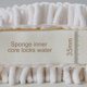 thumbnail image 3 of sweethay Toalla de limpieza de manos colgante en forma de bola de cocina Toallas de secado de felpa lavables Toallas de baño suaves absorbentes de agua Blanco 1 Pc sweethay HA011775-01, 3 of 8