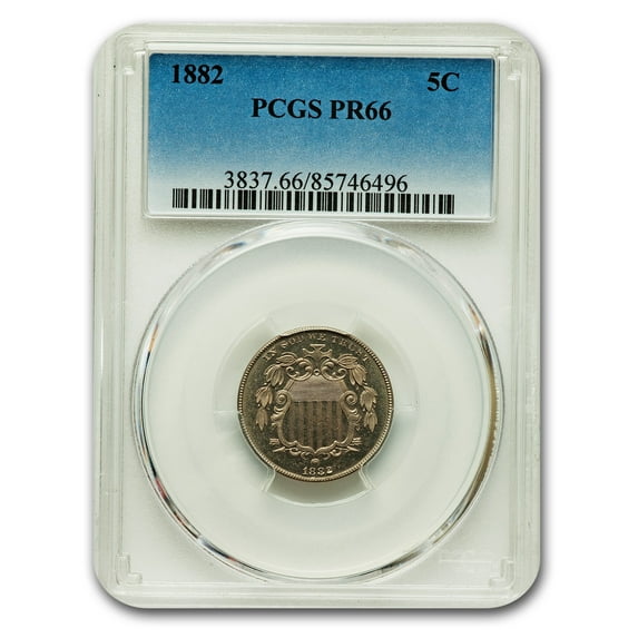 1882 Shield Nickel PR-66 PCGS