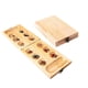 thumbnail image 2 of Juegos familiares de madera, juego de mesa Mancala, juego de mesa Mancala plegable portátil para adolescentes, cuentas multicolores para fiesta de, 2 of 9