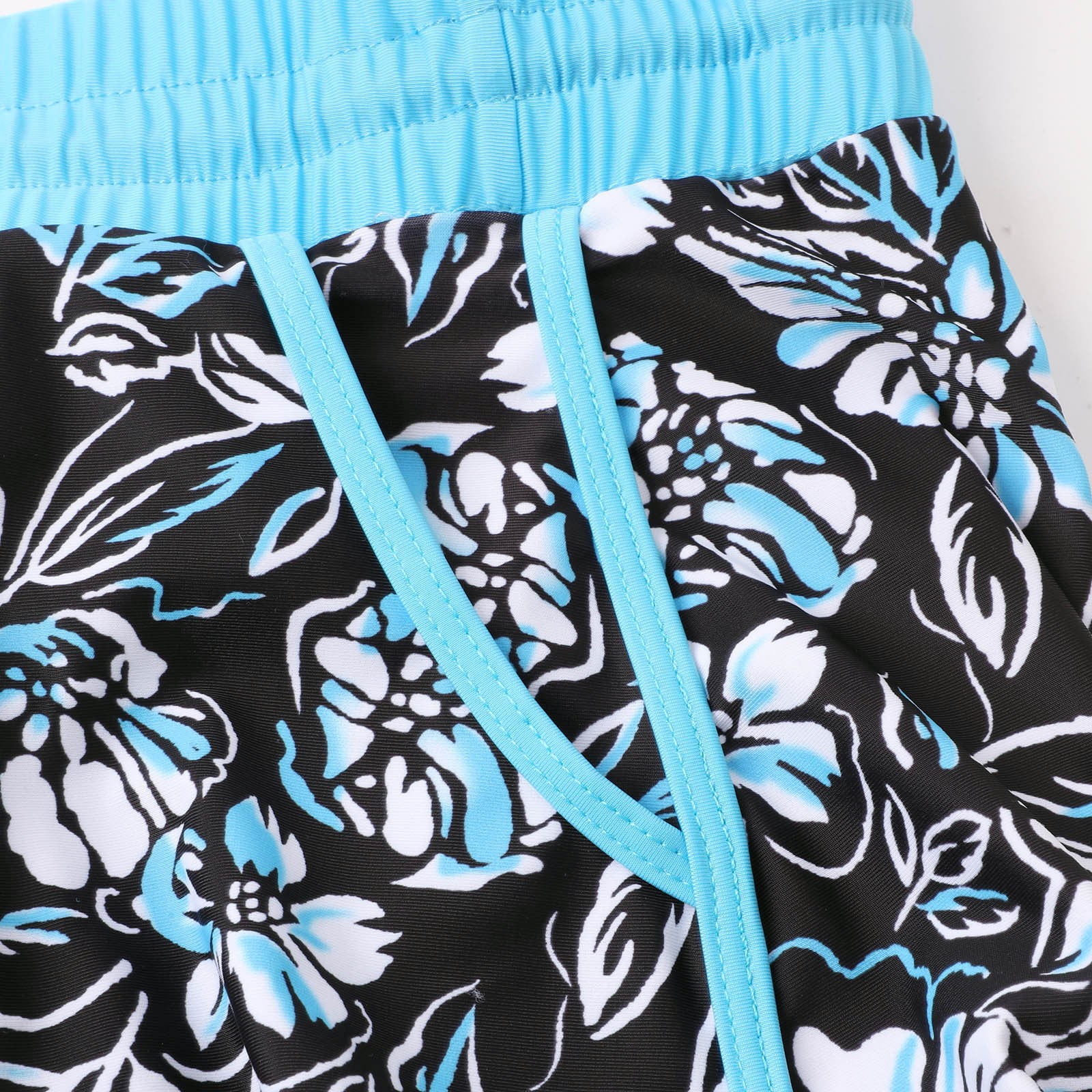 Blouson Tankini Swimsuits for Women 2026 Tummy Control Two Piece Bathing Suits with Sporty Pockets Swim Shorts