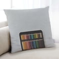 thumbnail image 1 of Ahgly Company Games Colored Pencils Coussin Intérieur, 18 Pouces par 18 Pouces, 1 of 6