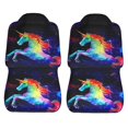 thumbnail image 5 of KAKALAD Galaxy Rainbow Unicorn 04 Car Accessories Seat Covers Set Vehicle Seat Covers Universal Front Seats Protector 2 Pcs, 5 of 9