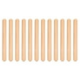 thumbnail image 1 of 6 Paires de Clavettes en Bois Instrument de Percussion Musical Bâtons de Rythme Jouet Musical pour Enfants, 12 x Bâton de Rythme, Couleur Bois, 1 of 8