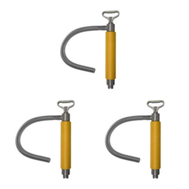 Soidarity Bomba de sentina para kayak Bombas manuales de drenaje de agua con tubo Accesorios para botes Amarillo Type1 NO1