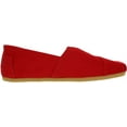 thumbnail image 2 of Toms Men's Alpargata Canvas Red Ankle-High Flat Shoe - 10 M, 2 of 3