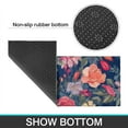 thumbnail image 6 of Pioneer Flower Floral Print Pattern Kitchen Rugs Sets Of 2,Anti Fatigue Kitchen Mat Rugs Non Slip Washable,Decorative Kitchen Floor Mats for Kitchen,Sink,Laundry,17"x30"+17"x47", 6 of 7