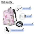 thumbnail image 7 of Wukai No Drama Llama Paper Reusable Cosmetic bag,Travel Toiletry Organizer Capacity,Waterproof Puzzle Bags, 7 of 7