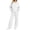 wei163-White, variant on IWRICH Two Piece Sets for Women Cozy Winter Loungewear Set Wide Leg Pants Sweatshirt Lined Outfits White XL