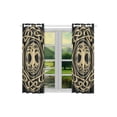 thumbnail image 2 of MKHERT Mythology Tree Of Life World Tree Window Curtains Kitchen Curtain Room Bedroom Drapes Curtains 26x39 inch, 2 Piece, 2 of 3