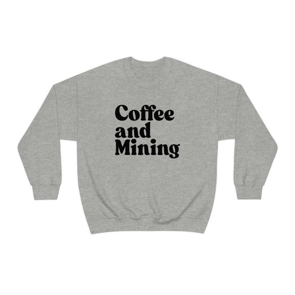 Miner 1970s 70s Sweatshirt, Gifts, Sweater Shirt