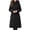 Black, variant on Long Winter Coats for Women Snow Jackets for WomenLong Waist Defining Detachable Hood Winter for Warm Oversized Quilted Coat with Removable Windproof Thermal Outerwear for Cold Weather
