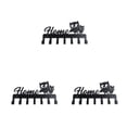 thumbnail image 2 of Ganchos de Metal para Llaves Cateissary 7 Ganchos Estante de Ropa, 2 of 6
