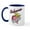 White/Navy Inside, variant on CafePress - Bulgarian Princess Mug - 11 oz Ceramic Mug - Novelty Coffee Tea Cup