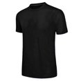 thumbnail image 1 of Gym Shirts Men Trainning Run Football Jerseys Workout Causal 3D Print Quick Drying Tee Compression Summer New Fashion T Shirts black XXL, 1 of 6
