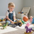 thumbnail image 5 of BESTSKY Toy Cars,Plastics Diecast Cars,Inertial Drive Pull Back Cars,yellow8, 5 of 7