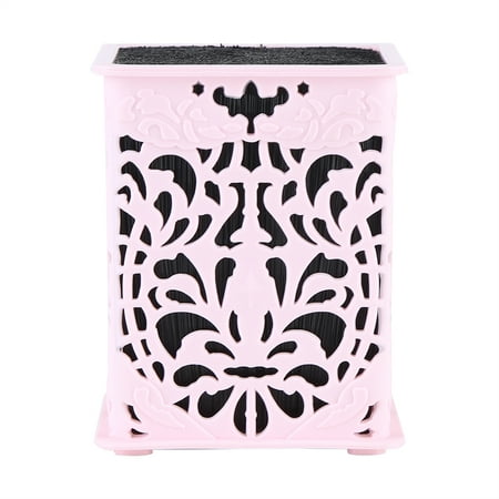 Qiilu Scissors Holder Rack Combs Clips Storage Case Desk