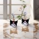 thumbnail image 2 of Cross-border Cyber Celebrity Sanrio Cartoon Earrings Cute Kulomi Meruti 925 Silver Pin Earrings Student Girl's Ears, 2 of 4