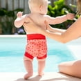 thumbnail image 3 of Splash About Girl's Happy Nappy™ Reusable Swim Diaper, Strawberry Field, 3-6 Months, 3 of 5